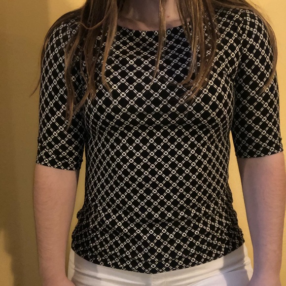 talbots patterned top - Picture 2 of 4